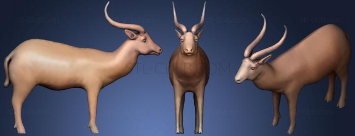 3D model Antelope (STL)